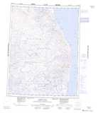 046O BARROW RIVER Topographic Map Thumbnail - Southampton NTS region