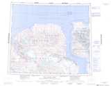 048D Navy Board Inlet Topographic Map Thumbnail 1:250,000 scale