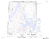 049D Vendom Fiord Topographic Map Thumbnail 1:250,000 scale