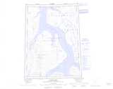 049G SLIDRE FIORD Topographic Map Thumbnail - SW Ellesmere NTS region