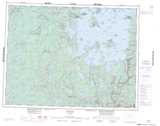 052H NIPIGON Topographic Map Thumbnail - Ontario West NTS region