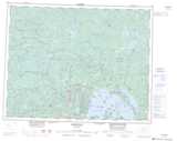 052I ARMSTRONG Topographic Map Thumbnail - Ontario West NTS region