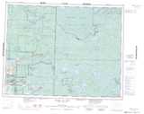 052L POINTE DU BOIS Topographic Map Thumbnail - Ontario West NTS region