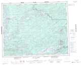 052O LAKE ST JOSEPH Topographic Map Thumbnail - Ontario West NTS region