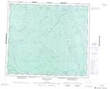 053P ISLAND RIVER Printable Topographic Map Thumbnail
