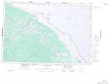 054A BLACK DUCK RIVER Topographic Map Thumbnail - Churchill NTS region