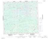 054B KASKATTAMA RIVER Printable Topographic Map Thumbnail