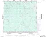 054C HAYES RIVER Topographic Map Thumbnail - Churchill NTS region