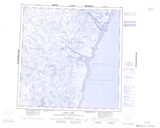 055D Hyde Lake Topographic Map Thumbnail 1:250,000 scale