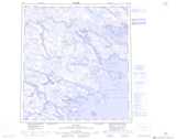 055K Tavani Topographic Map Thumbnail 1:250,000 scale