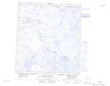 055M MACQUOID LAKE Printable Topographic Map Thumbnail