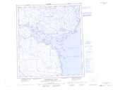 055O CHESTERFIELD INLET Printable Topographic Map Thumbnail
