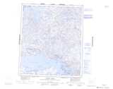 056D BAKER LAKE Printable Topographic Map Thumbnail