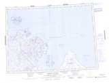 057D HARRISON ISLANDS Topographic Map Thumbnail - Boothia NTS region