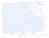 057E EASTER CAPE Topographic Map Thumbnail - Boothia NTS region