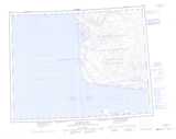 057H BOURASSA BAY Topographic Map Thumbnail - Boothia NTS region