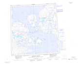 059A Cardigan Strait Topographic Map Thumbnail 1:250,000 scale
