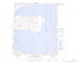 059C CORNWALL ISLAND Printable Topographic Map Thumbnail