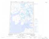 059G MIDDLE FIORD Printable Topographic Map Thumbnail