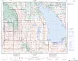 062J Neepawa Topographic Map Thumbnail 1:250,000 scale