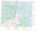 063C SWAN LAKE Printable Topographic Map Thumbnail