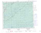 063P Sipiwesk Topographic Map Thumbnail 1:250,000 scale