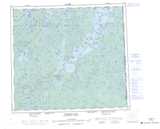 064D NUMABIN BAY Printable Topographic Map Thumbnail