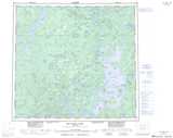 064G BIG SAND LAKE Printable Topographic Map Thumbnail
