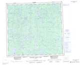 064H NORTHERN INDIAN LAKE Printable Topographic Map Thumbnail