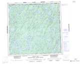 064M PHELPS LAKE Topographic Map Thumbnail - Manitoba North NTS region