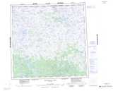 064P NEJANILINI LAKE Printable Topographic Map Thumbnail