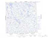 065A EDEHON LAKE Topographic Map Thumbnail - Dubawnt NTS region