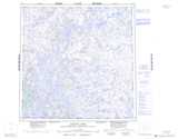 065B NUELTIN LAKE Topographic Map Thumbnail - Dubawnt NTS region