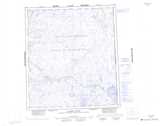 065M CLARKE RIVER Topographic Map Thumbnail - Dubawnt NTS region
