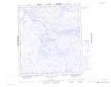 065P THIRTY MILE LAKE Topographic Map Thumbnail - Dubawnt NTS region