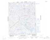 066E JERVOISE RIVER Printable Topographic Map Thumbnail