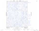 066J JOE LAKE Printable Topographic Map Thumbnail