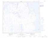 068A FISHER LAKE Topographic Map Thumbnail - Prince of Wales NTS region