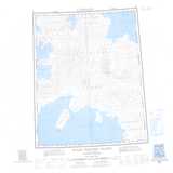 069F ELLEF RINGNES ISLAND Printable Topographic Map Thumbnail
