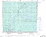 073M WINEFRED LAKE Printable Topographic Map Thumbnail