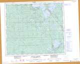 073N BUFFALO NARROWS Printable Topographic Map Thumbnail
