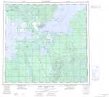 074L FORT CHIPEWYAN Printable Topographic Map Thumbnail