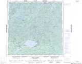 074P Stony Rapids Topographic Map Thumbnail 1:250,000 scale