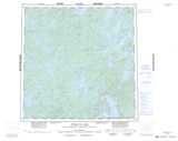 075A Wholdaia Lake Topographic Map Thumbnail 1:250,000 scale