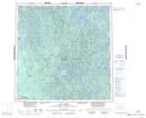 075D FORT SMITH Topographic Map Thumbnail - Reliance NTS region