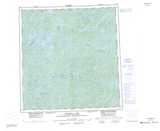 075F NONACHO LAKE Printable Topographic Map Thumbnail