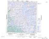 075J LYNX LAKE Topographic Map Thumbnail - Reliance NTS region