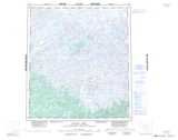 075M MACKAY LAKE Printable Topographic Map Thumbnail