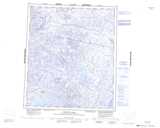 076B HEALEY LAKE Topographic Map Thumbnail - Kitikmeot NTS region
