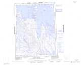 076N ARCTIC SOUND Topographic Map Thumbnail - Kitikmeot NTS region